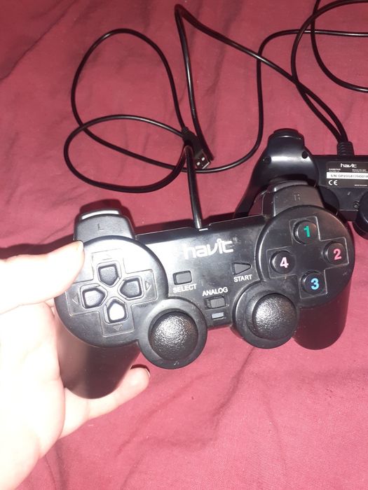 Проводной геймпад HAVIT HV-G61 double USB джойстик игровой