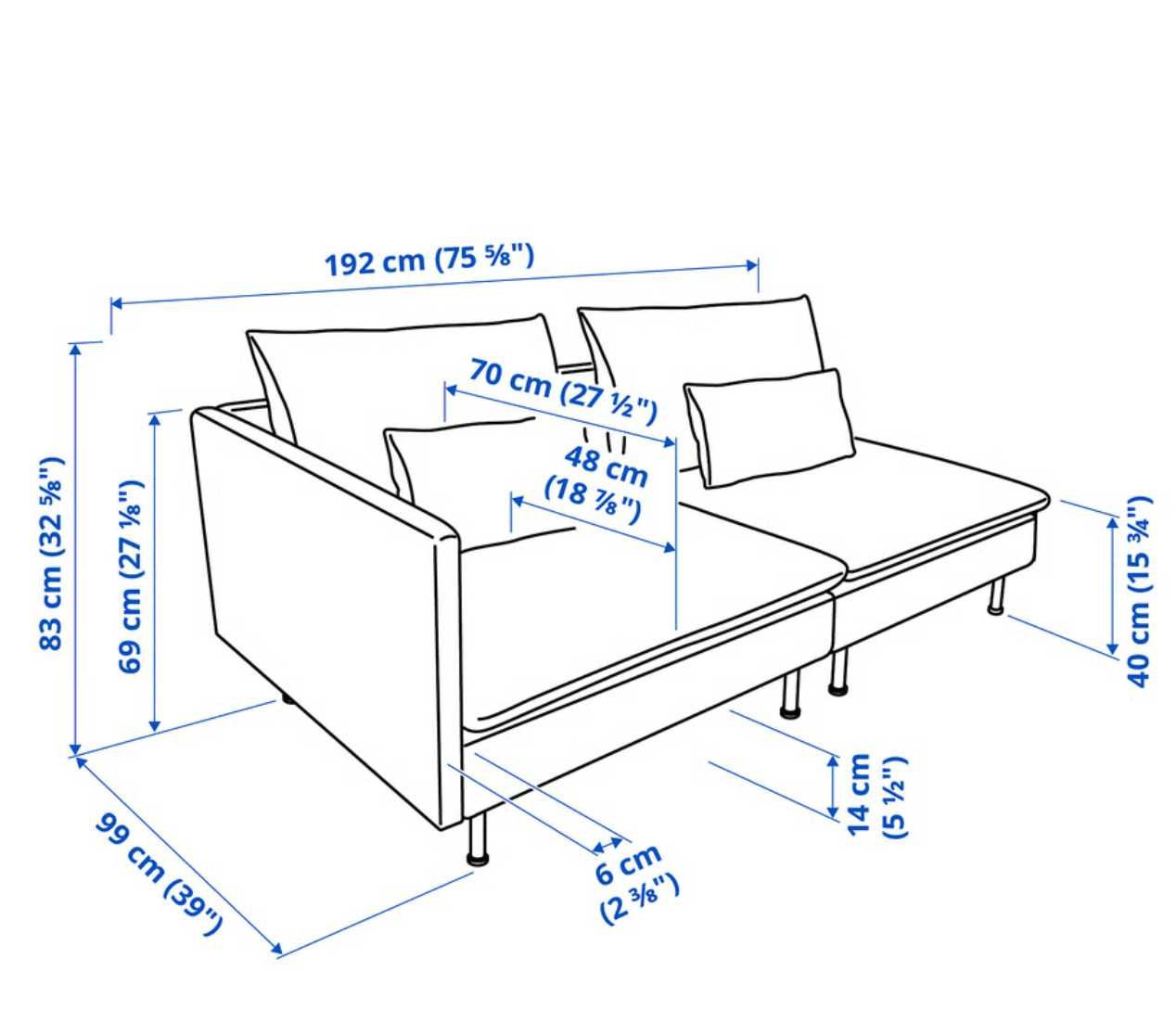 Sofa modular Soderhamn