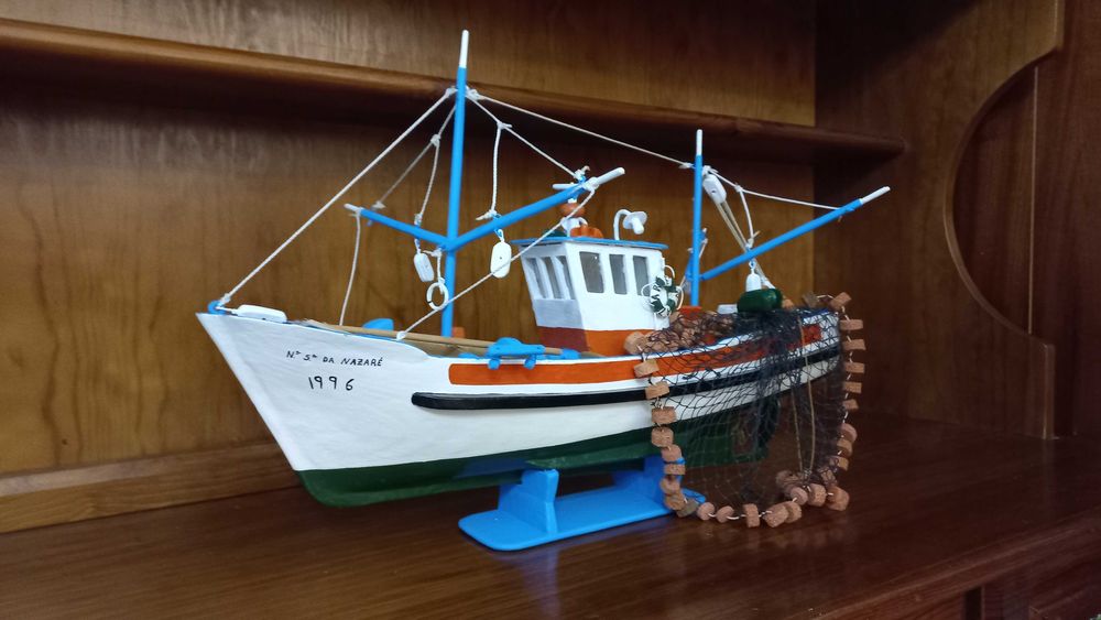 Barco tradicional da Nazaré