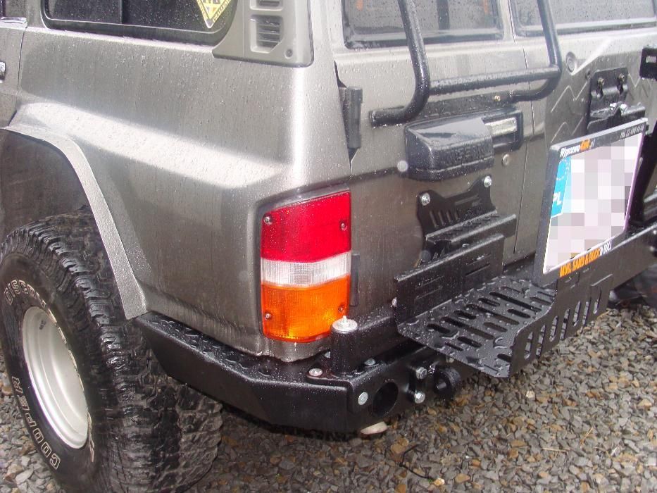 Задний силовой бампер на Nissan Patrol Y60! Наложенным платежом!