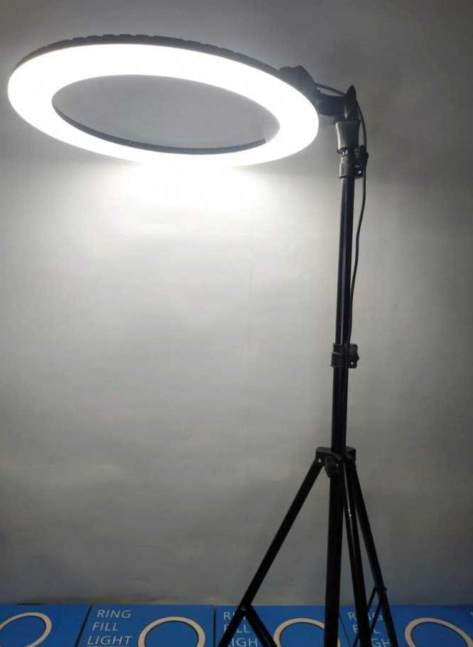 Бренд KY-BK416 Кольцевая LED лампа Большая 45см, Мощная 65W, штатив 2м