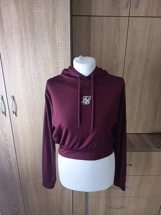 Bluza damska bordowa