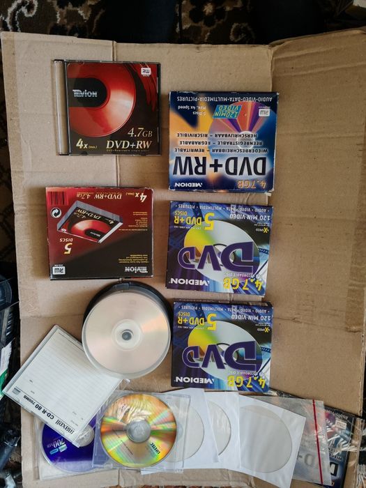 Диски cd-r, dvd-r, dvd-rw