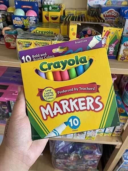 Маркери для широких ліній Crayola. 10 шт