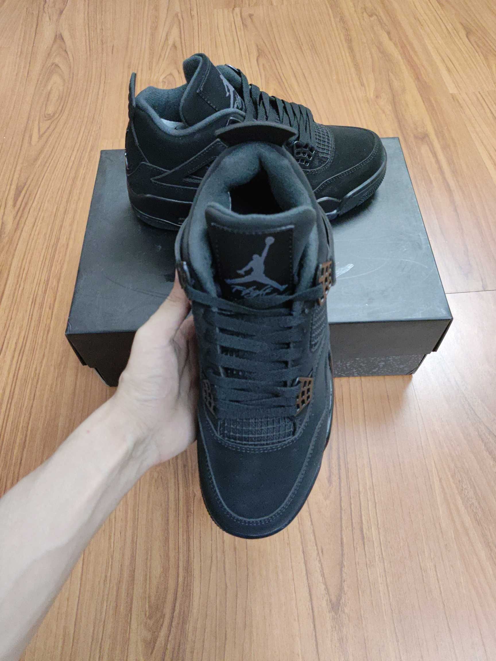 Nike Air Jordan 4 Retro Black Eu 39