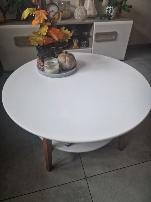 Stolik do kawy okrągły