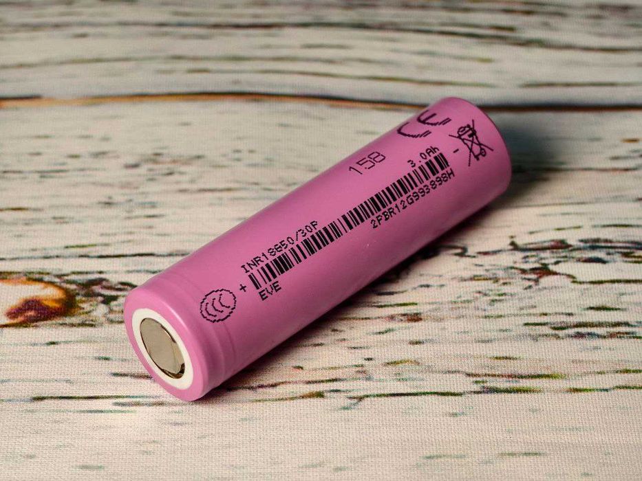 Акумулятор 18650 EVE INR18650-30P 3000mAh 30A Li-ion високострумовий