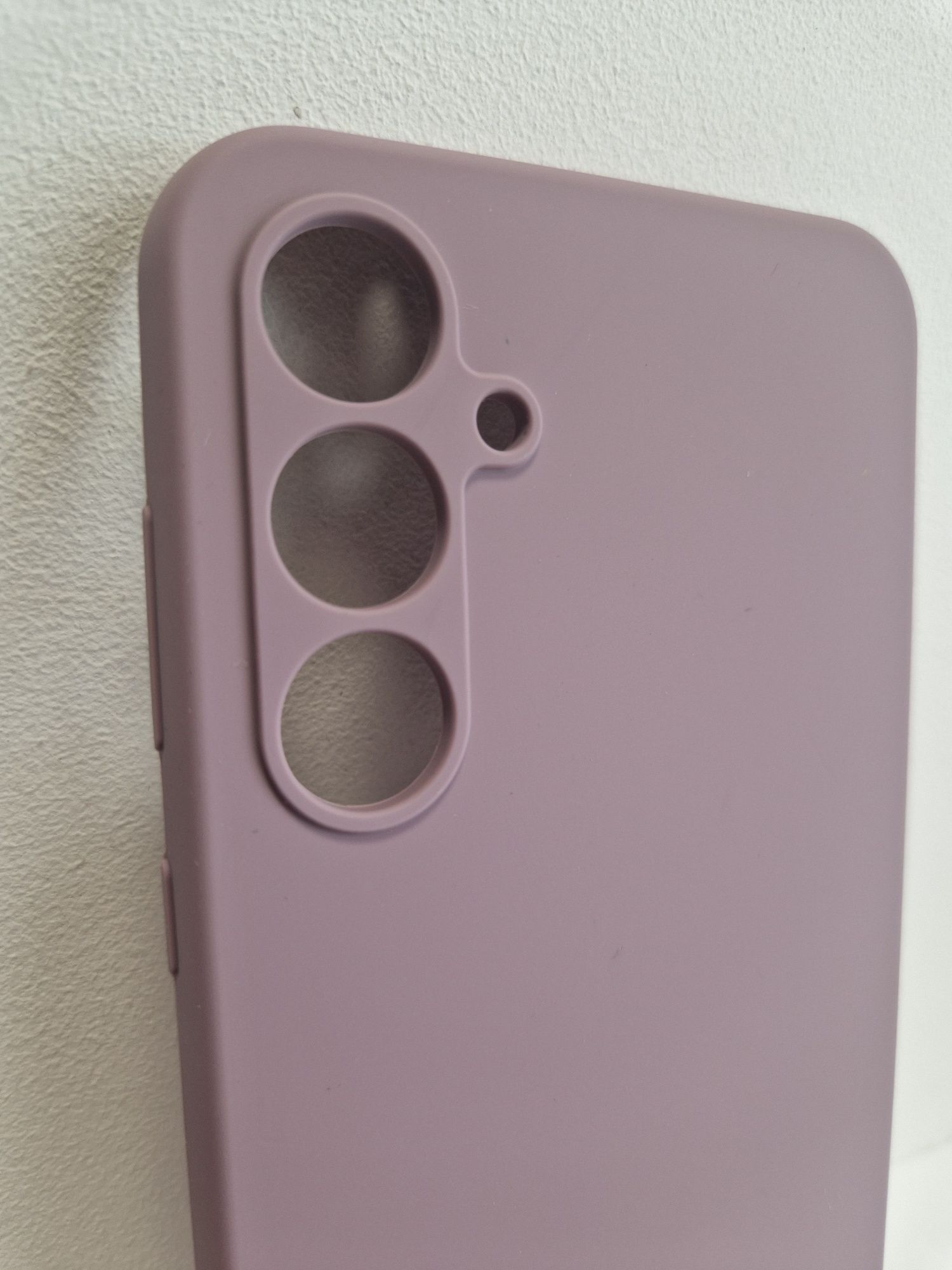 Silicone Lite Case do Samsung Galaxy A55 5G wrzosowy