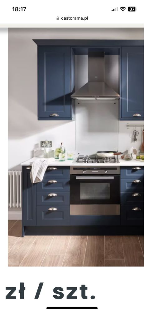Cokół Castorama GoodHome Artemisia 200x15  cm midnight blue