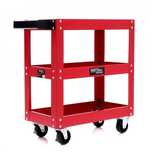 WÓZEK WARSZTATOWY garażowy 510 x 260 x 580mm półki na kółkach KD1065
