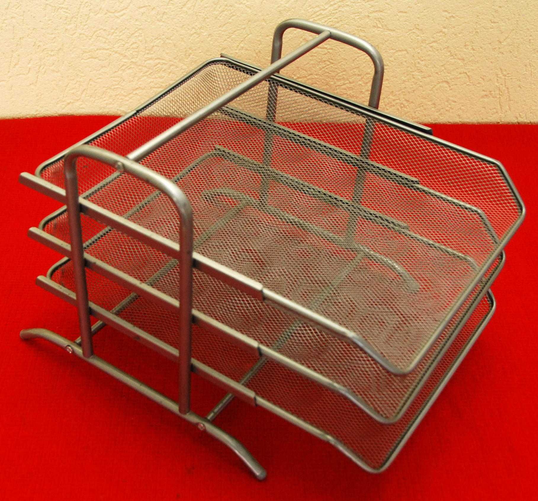 Uchwyt na dokumenty teczka A4 metal organizer z szufladami