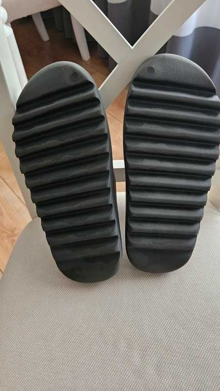 Adidas Yeezy Slide_Black Oryglnał Nowe Klapki MamKwit 46
