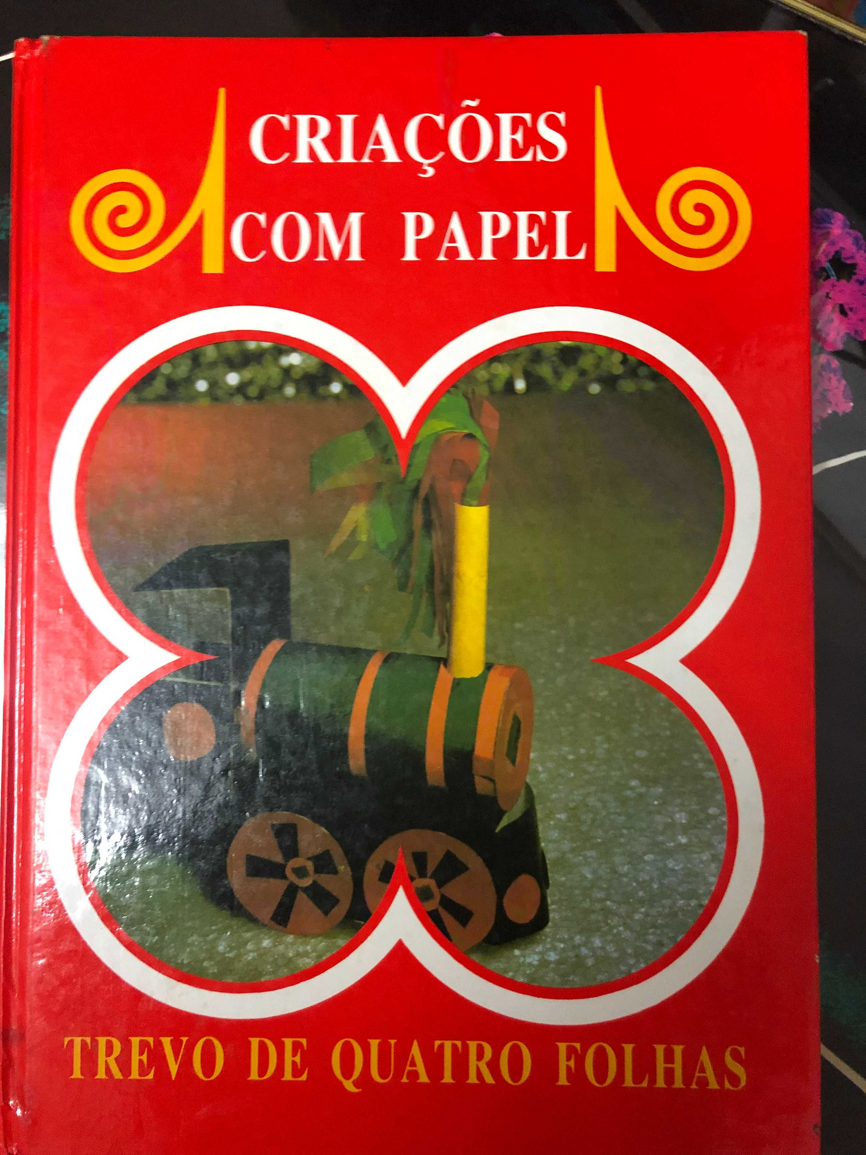 Livro "Criações com papel"