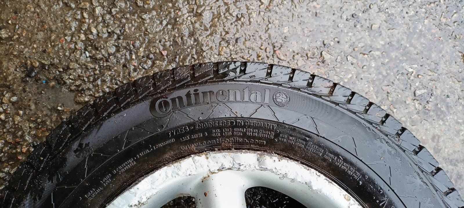 Резина+диски Continental 205/70/r15c