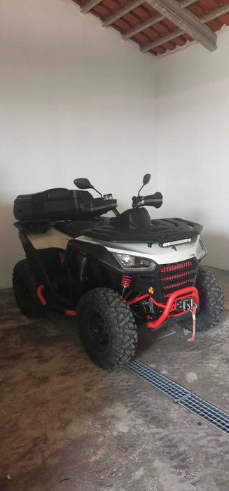 Moto 4 SEGWAY AT6LX + Reboque