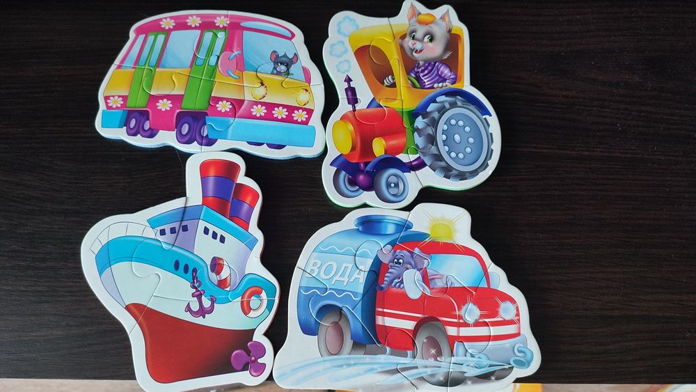 М'які пазли для дітей