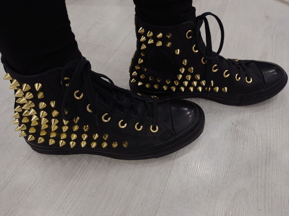 Converse All Star кеди шкіряні, р. 37-38