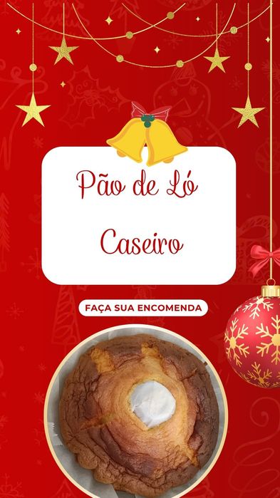 Pão de ló caseiro