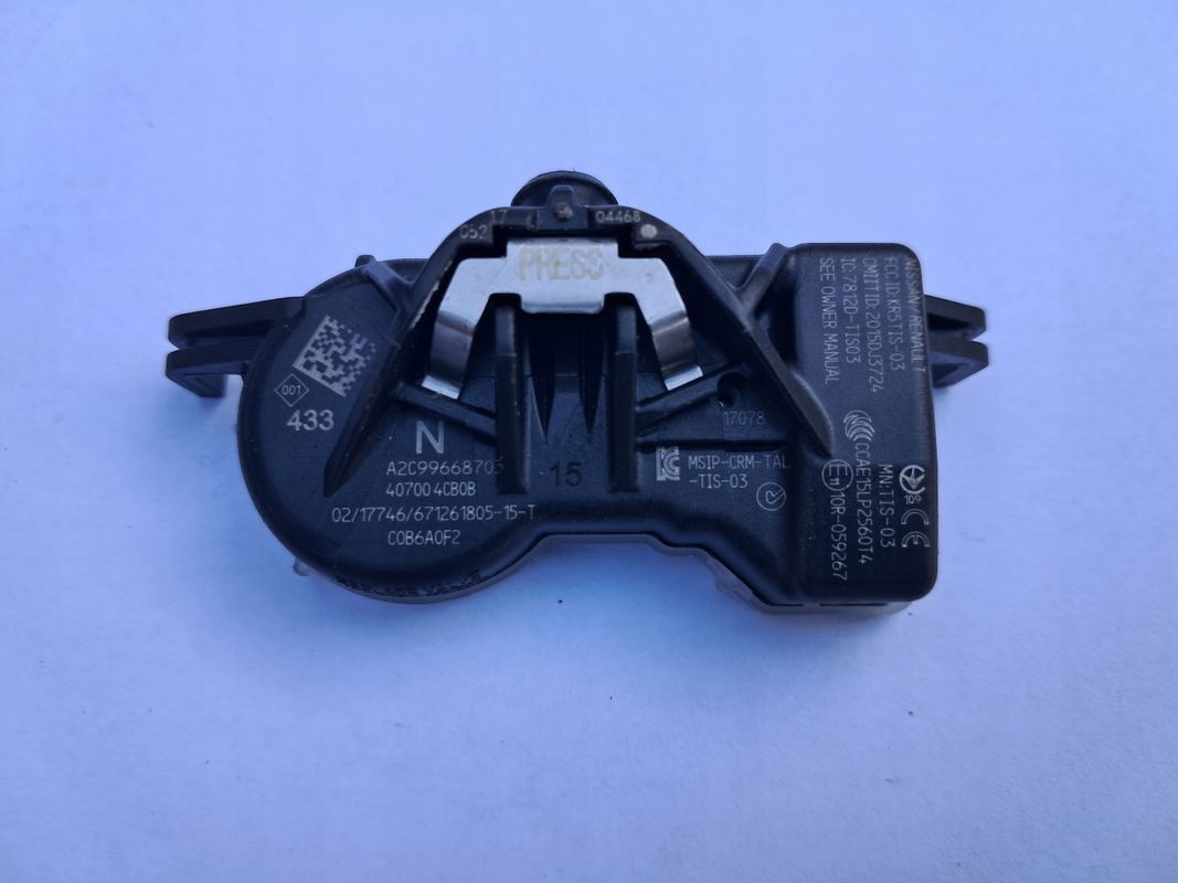 Czujniki Tpms Org Renault Nissan Qashqai Juke Xtrail Leaf