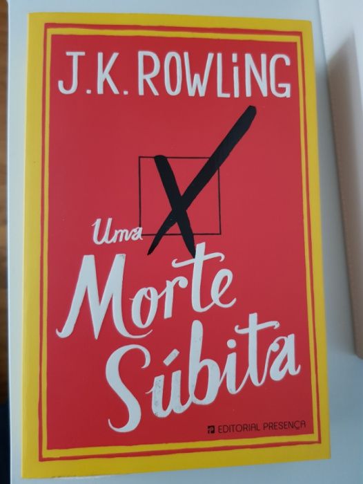 Livro Morte Súbita - J.K. Rowling