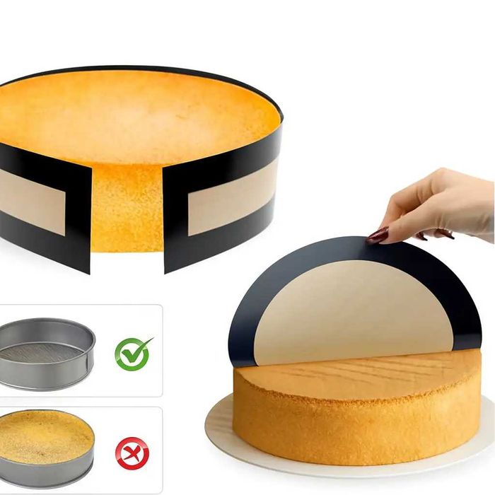 Антипригарна силіконова форма-килимок з бортиком для випічки