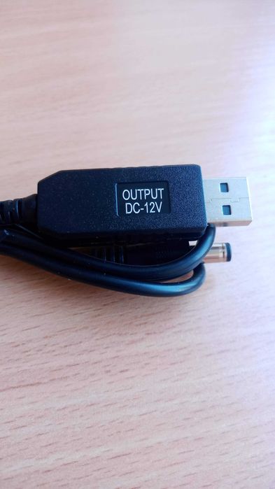 Кабель ACS перетворювач USB 5V 9v 12v роутер без світла
