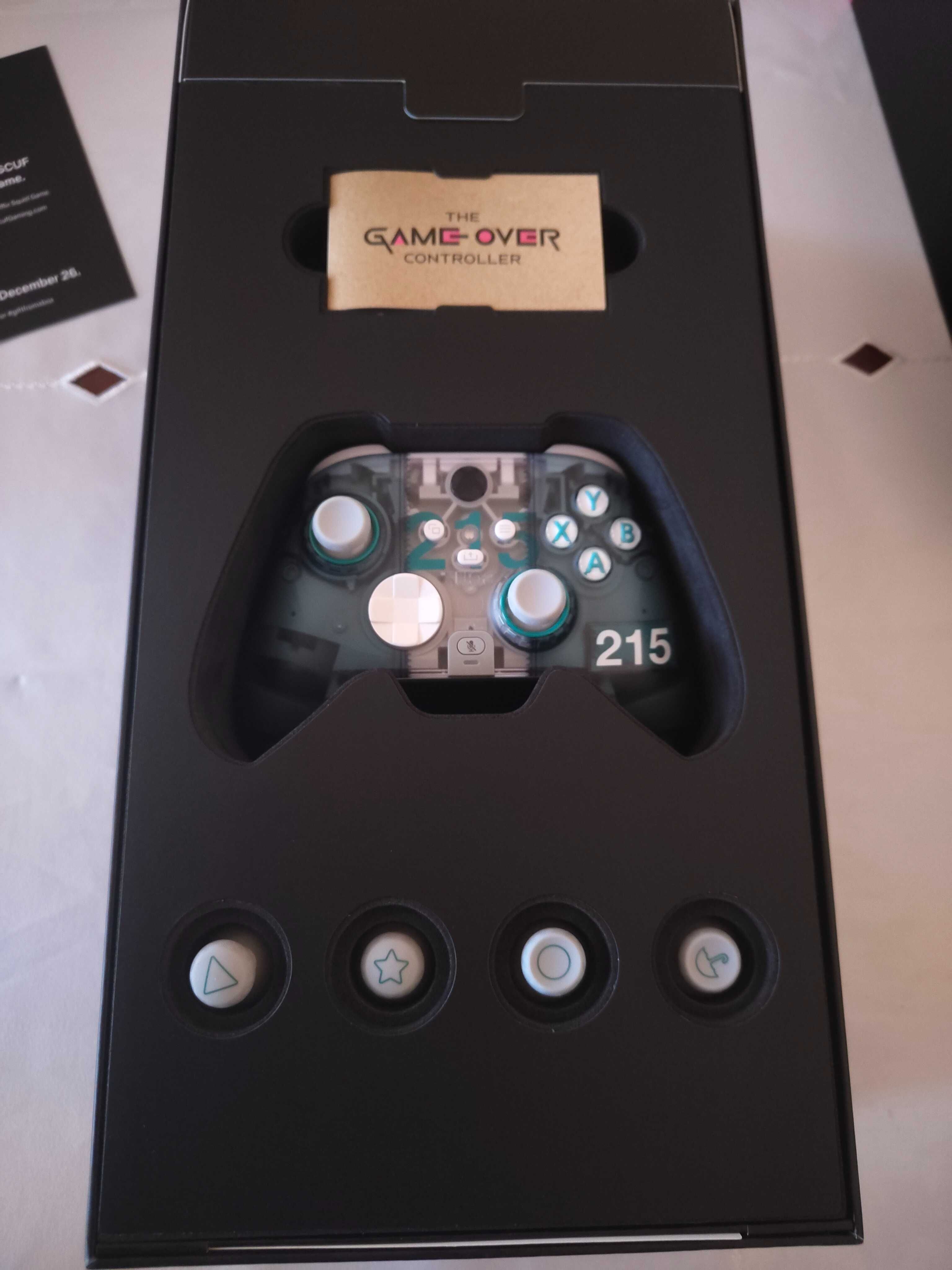 The Game Over Kontroler by SCUF Limitowany,nie do kupienia RARYTAS !!!