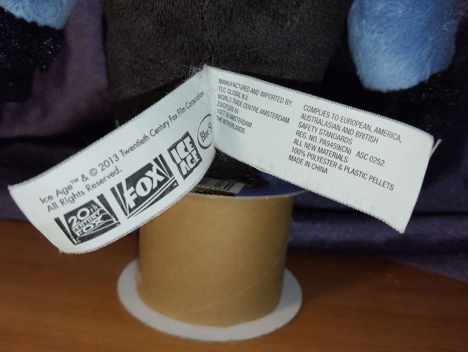 М'яка іграшка капітан Гатт( Gutt ), Льодовиковий період ( ICE AGE ).