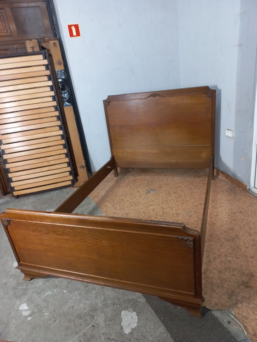 Stare łóżko drewniane Francja nr 10