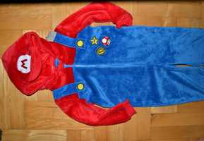 10# Super Mario strój piżama przebranie 4/5 lat_104/110 cm
