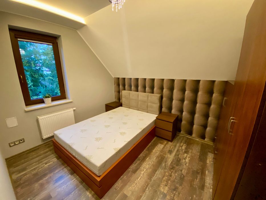 Wynajmę mieszkanie 50 m2 w Markach z ogródkiem i 2 miejscami parkingów