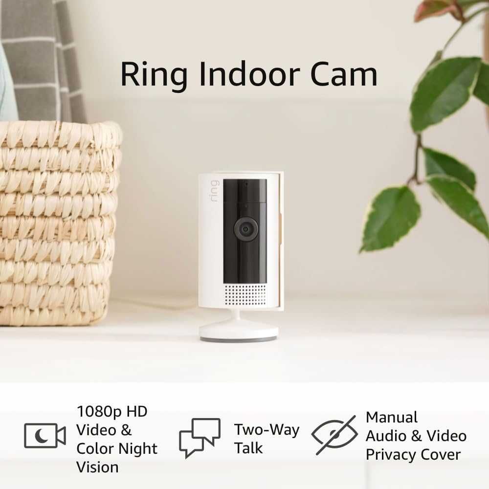 Камера видеонаблюдения Ring Indoor Cam 1080p HD 2nd Generation