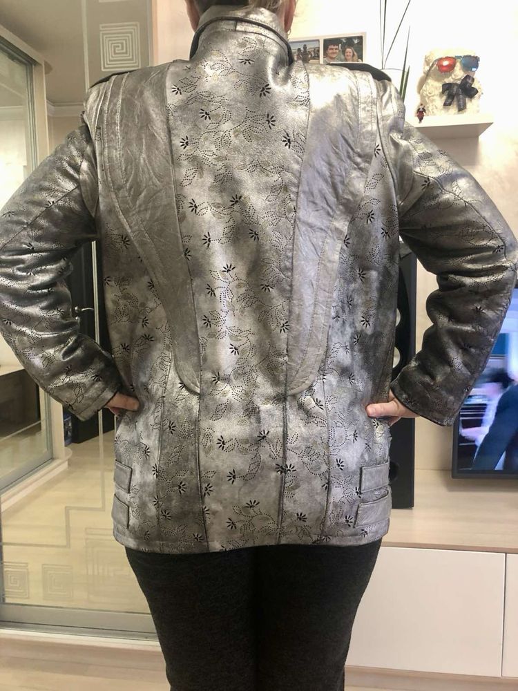 Эксклюзивная кожаная куртка женская