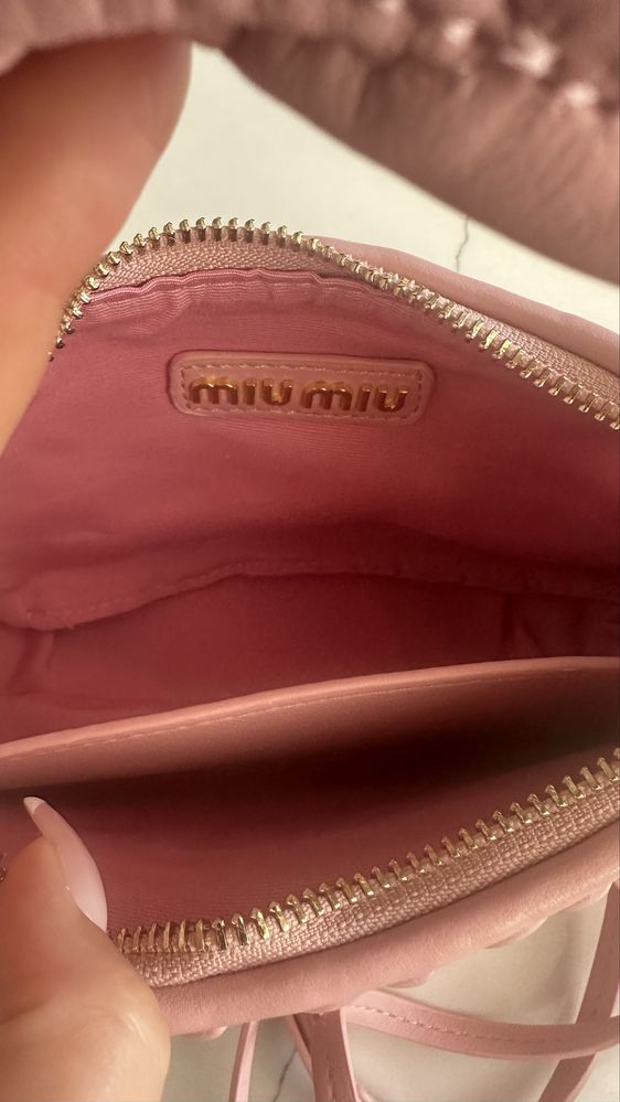 Torebka damska miu miu skora