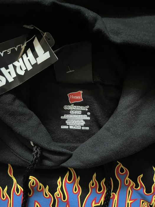 Худи Thrasher Flame Logo, polar