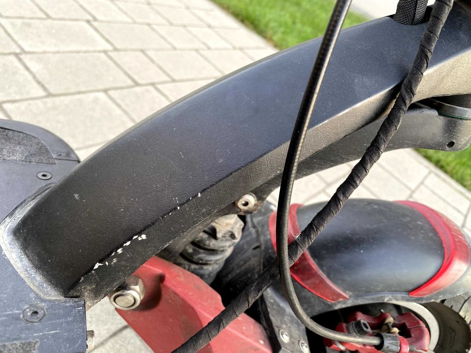 TechLife X7 Lite: 45 km/h, amortyzacja, serwisowana
