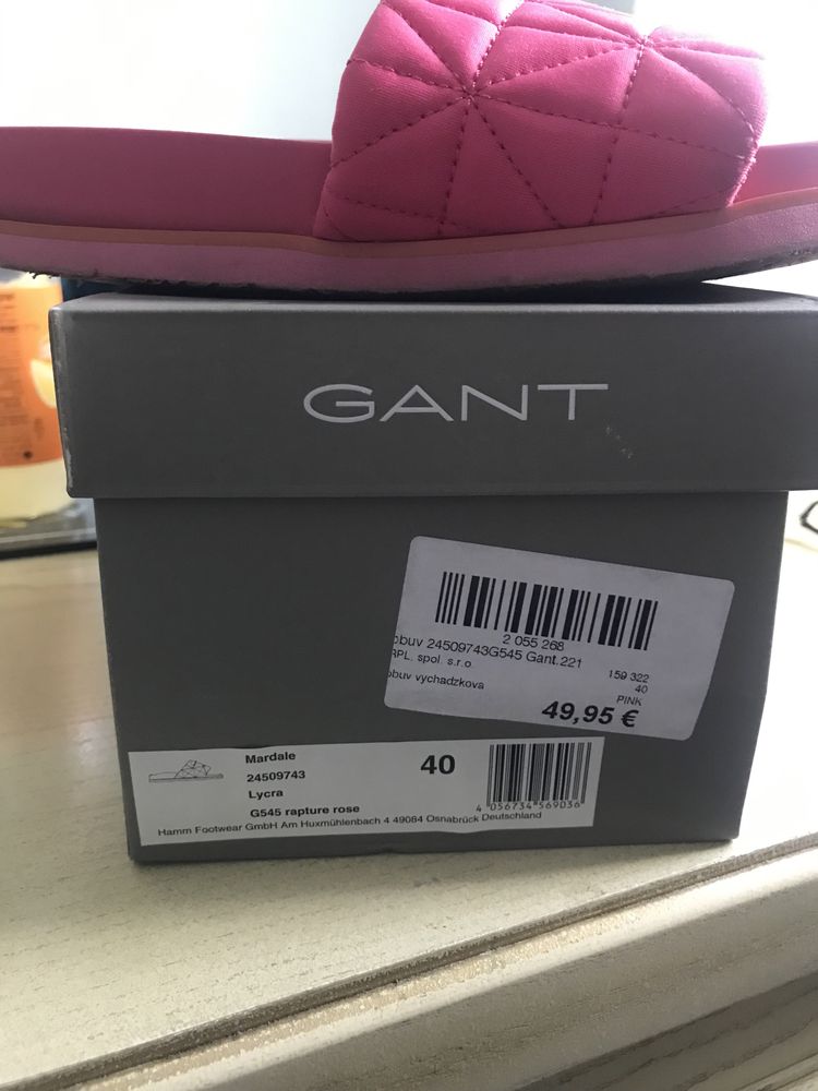Шльпанці жіночі Gant розмір 40 , 26 см