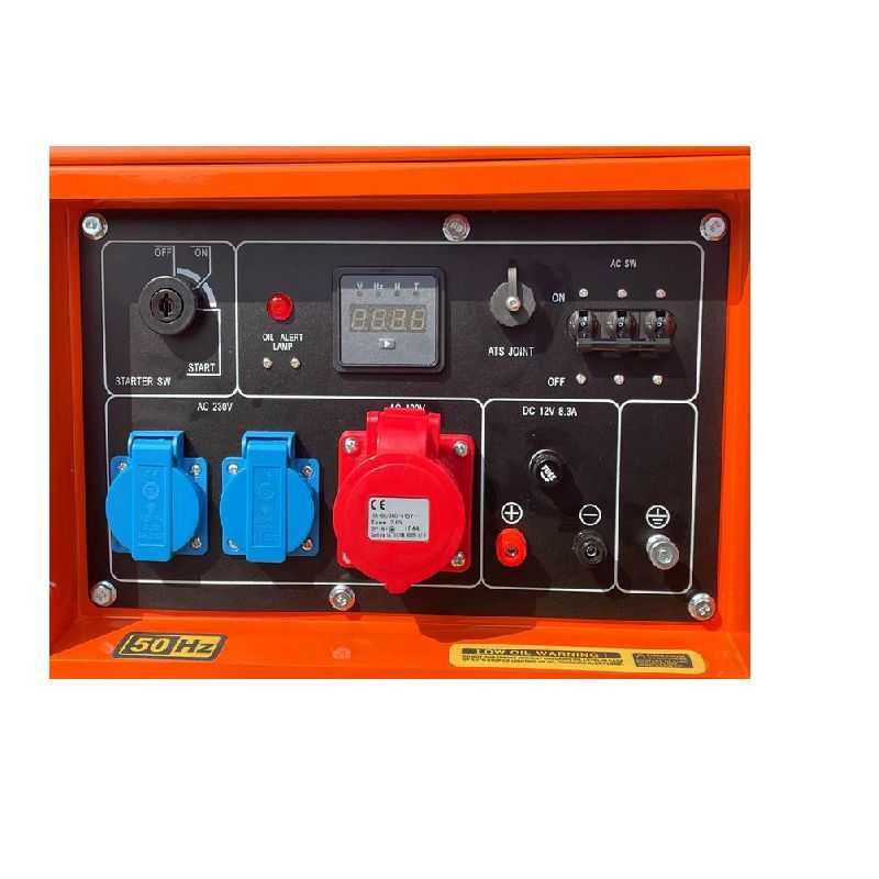 Agregat Diesel 7000W 230/400V KD121 GENERATOR prądotwórczy KRAFT&DELE