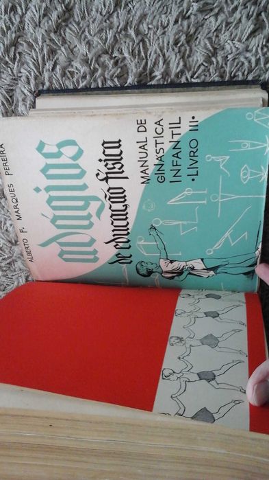10 Manuais de Ginástica 1945/1956 Alberto Feliciano Marques Pereira