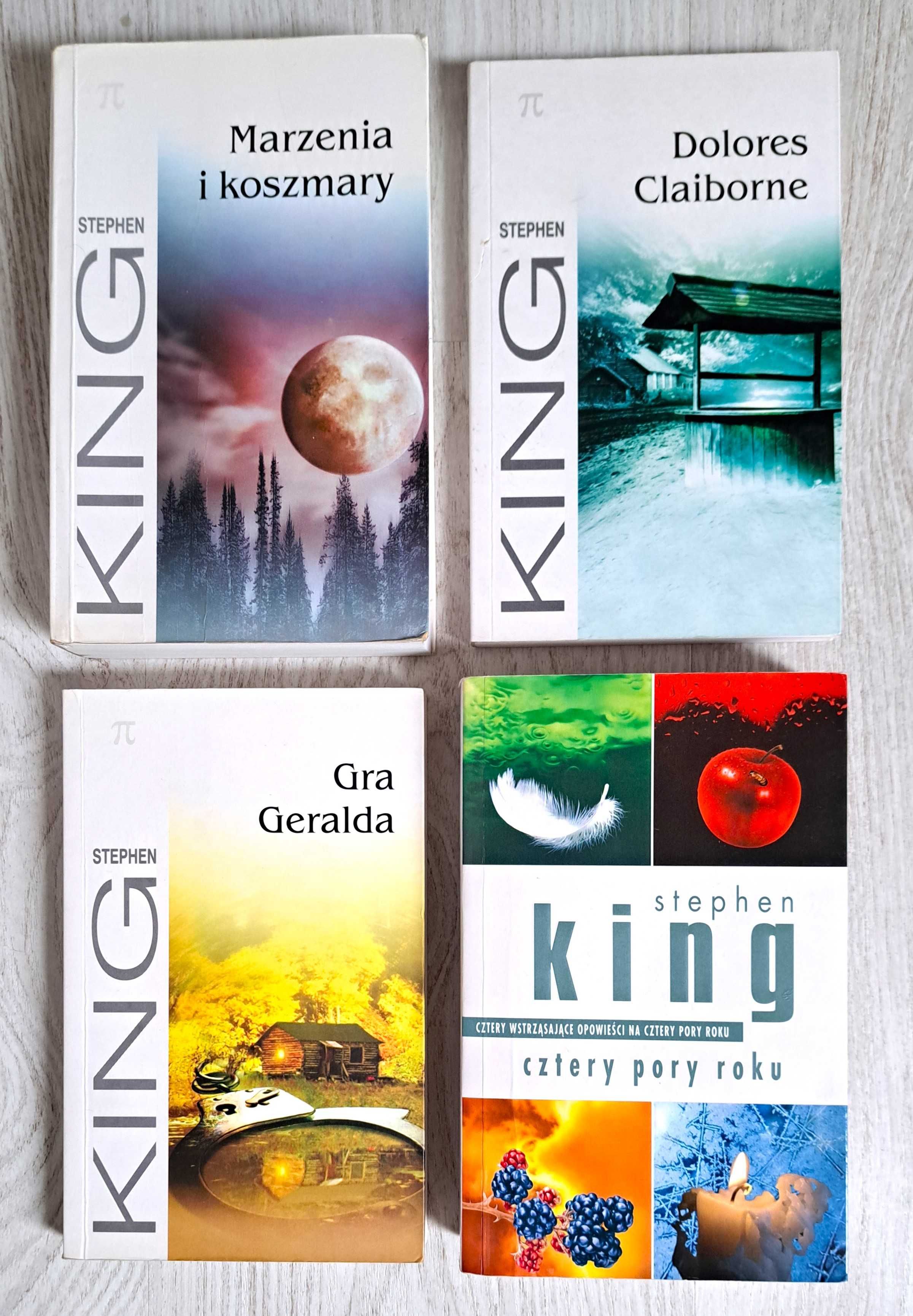 4x King Marzenia i koszmary Geralda Dolores Claiborne Cztery pory roku