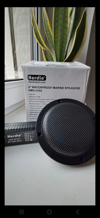 Głośniki sufitowe wodoodporne HERDIO - nowe
