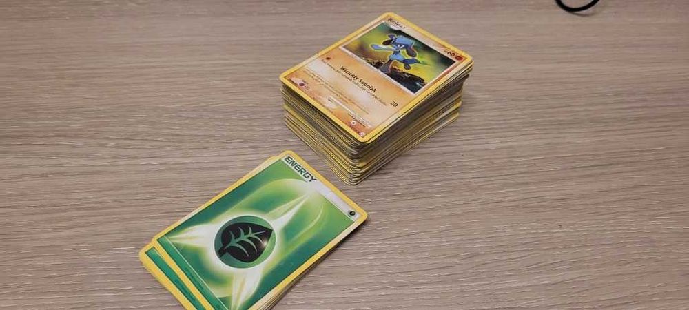 Oryginalne Polskie karty Pokemon Diament i Perła BULK 139 kart