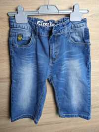 Niebieskie spodenki jeans rozmiar 158