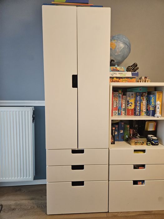 Ikea Stuva Komplet mebli dziecięcych szafa regał szuflady