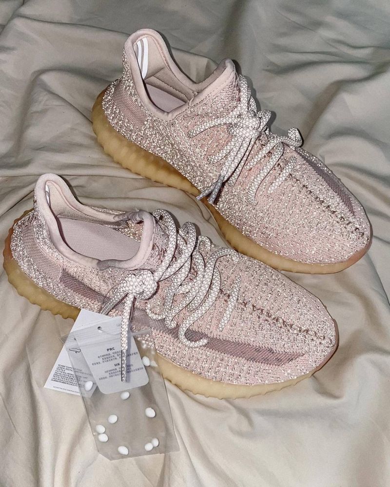 Buty sneakersy Yeezy Boost 350 v2 pink