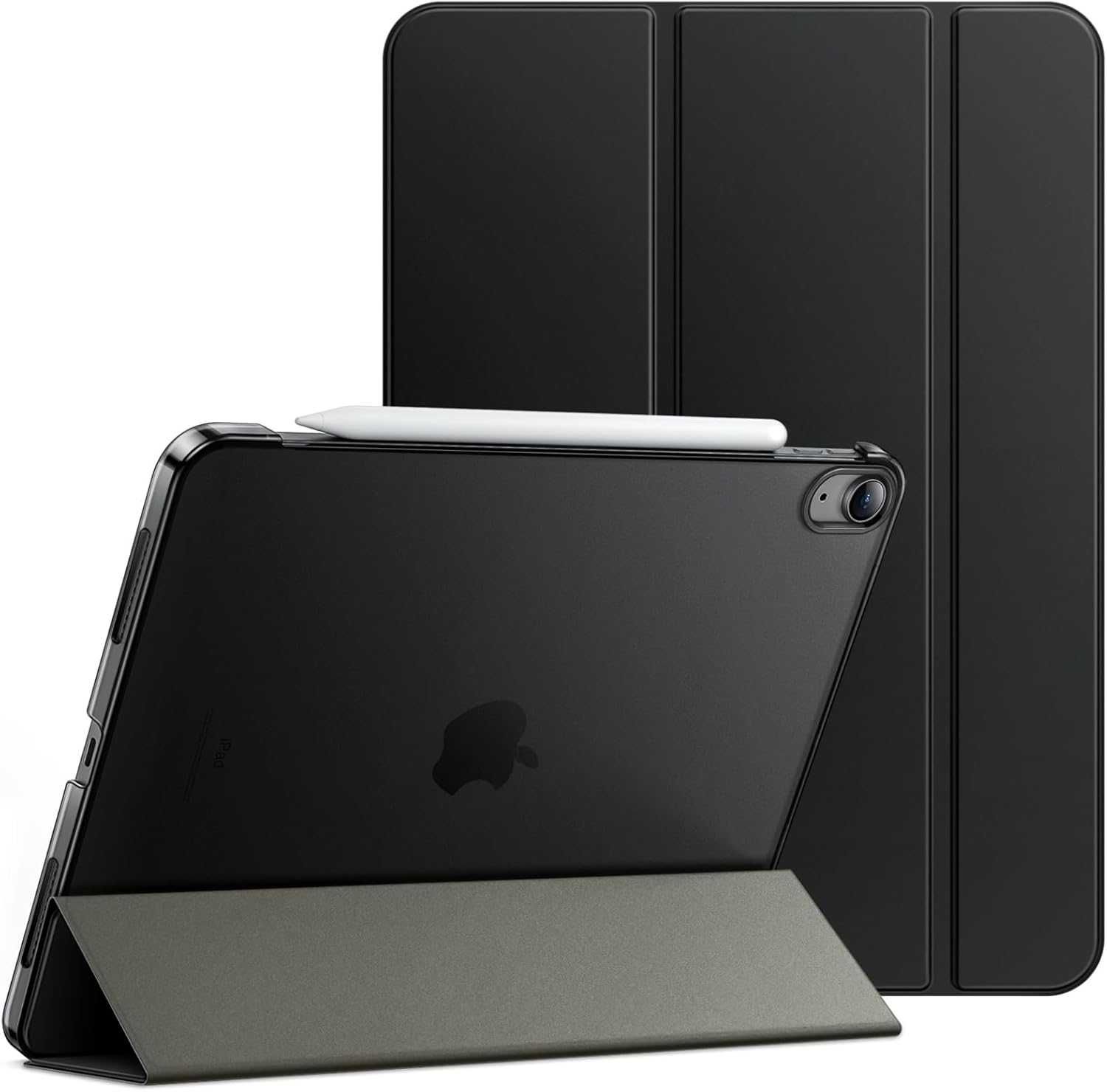 Etui JETech iPad Air 11"/10,9" M3/M2/5/4 gen czarne funkcja snu