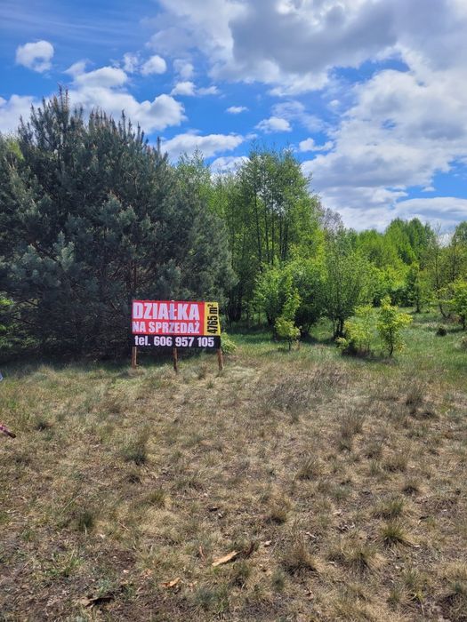 Działka budowlana Chrośna 4765 m2