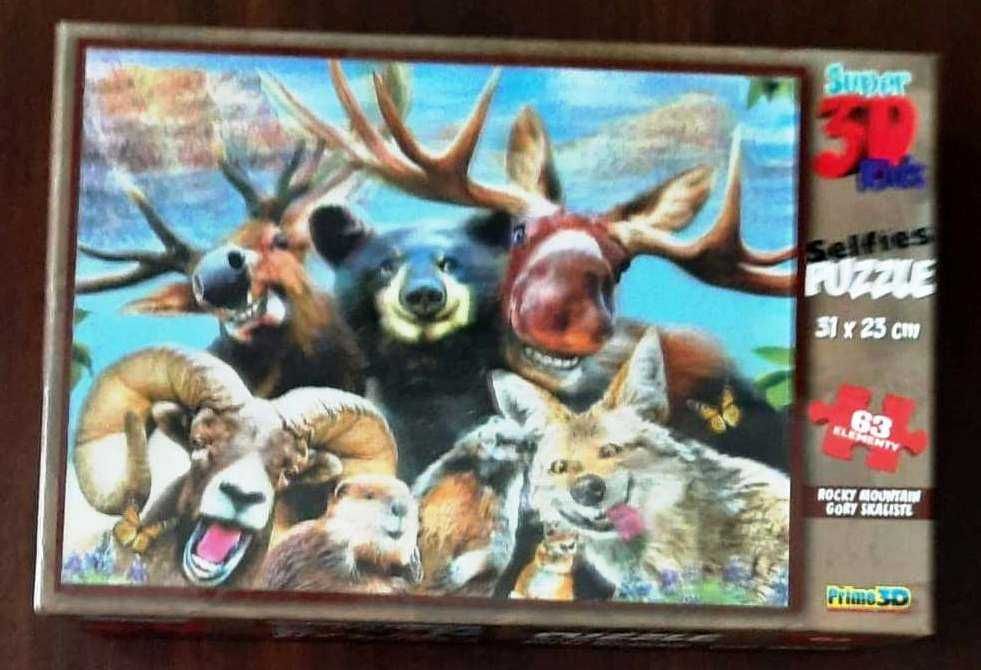 Super Puzzle 3D Kids 63 el – Góry skaliste