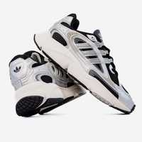 Кроссовки Adidas Ozmillen Silver Black/White Sole