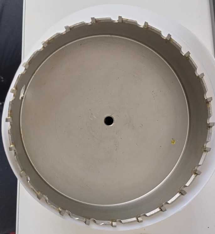 Otwornica do metalu 120mm + wiertła prowadzące Mollom